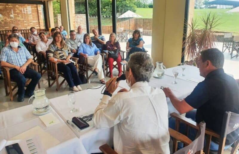 “Iremos casa por casa para pedir el apoyo a la Renovación”, anticipó Carlos Sartori