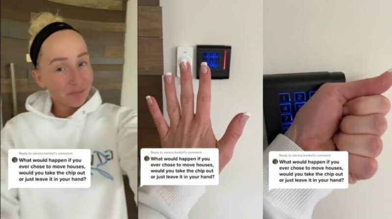 EEUU: una joven se implantó un chip en la mano para abrir las puertas de su casa con solo tocarlas
