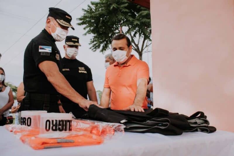 Herrera inauguró la puesta en valor del destacamento rural de Itacaruaré 5 10 - 6 Recorrida por destacemento rural Itacaruare - 9