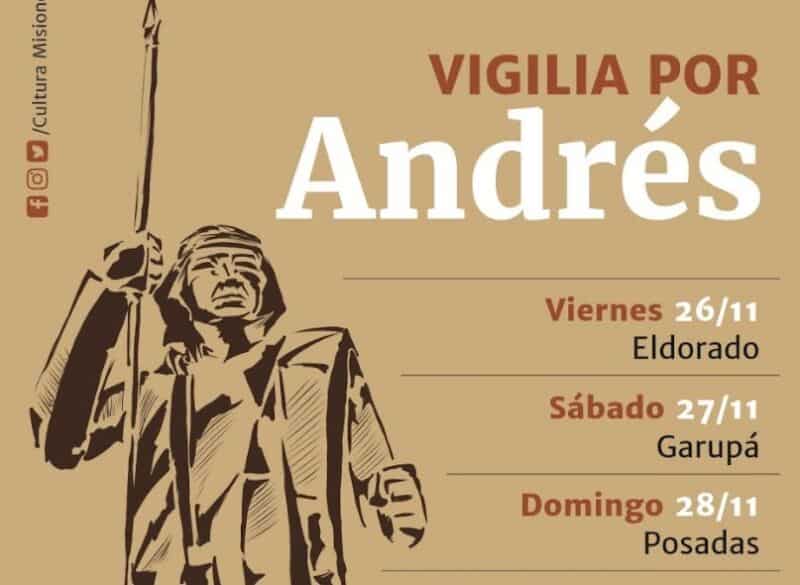 El próximo fin de semana festejarán un nuevo aniversario de Andrés Guacurarí en Posadas, Garupá y Eldorado