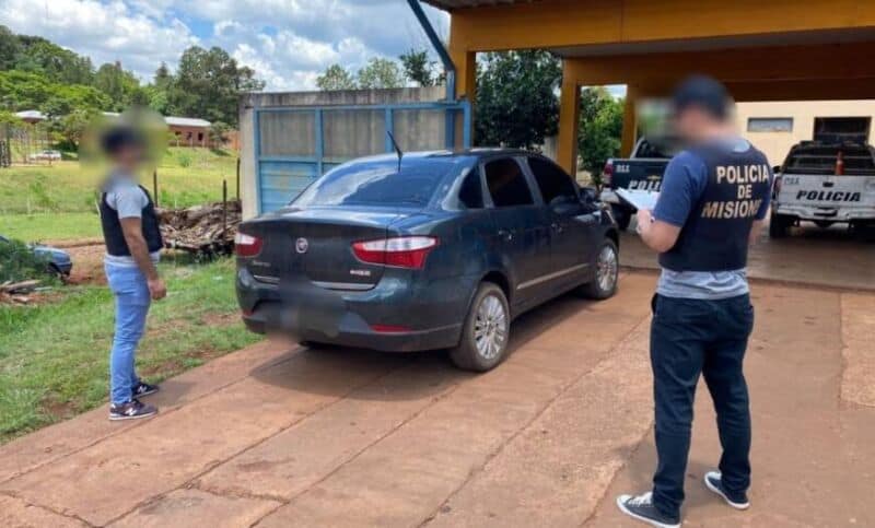 Recuperaron en San Pedro un automóvil robado en Buenos Aires
