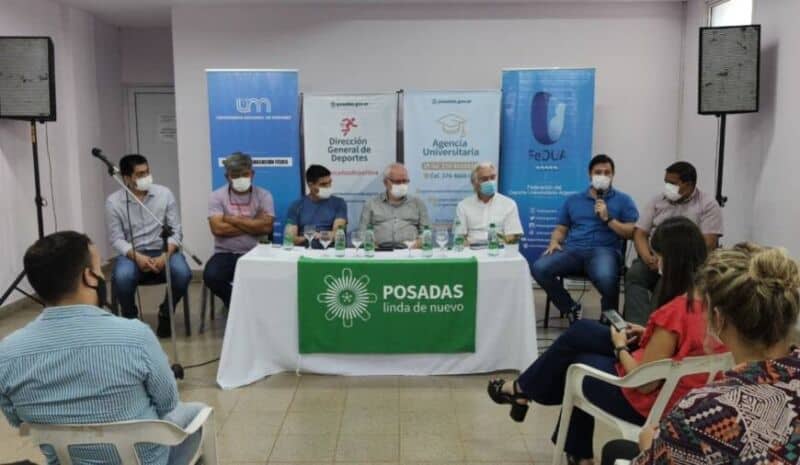 Posadas: presentaron la Liga Deportiva de Verano Universitaria