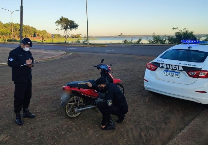Recuperaron motocicletas robadas en operativos de seguridad en Posadas