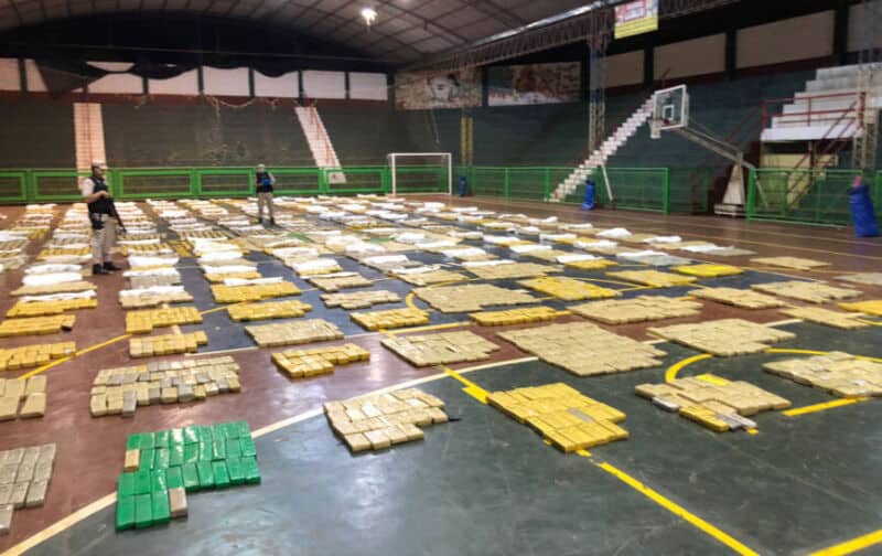Puerto Libertad y Santa Ana: decomisaron un cargamento de casi 4.500 kilos de marihuana
