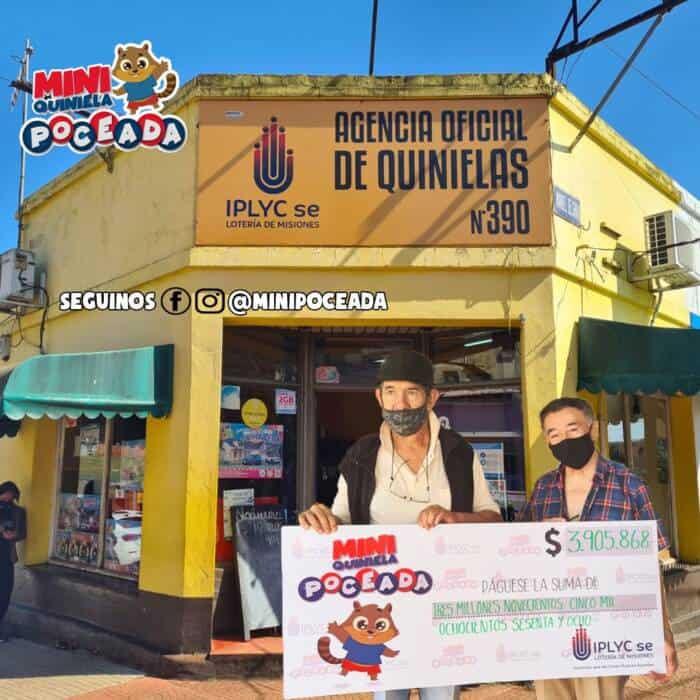 Leandro N. Alem: don Virgilio, el vendedor de premios vendió nuevamente el ticket millonario