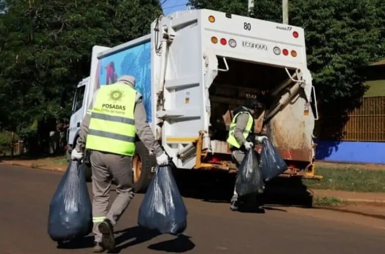 Feriado con recolección de residuos habitual pero sin SEM en Posadas