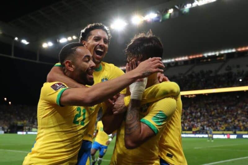 Brasil le ganó con lo justo a Colombia y se clasificó al Mundial de Qatar