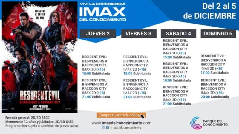 cartelera IMAX 2 - 1