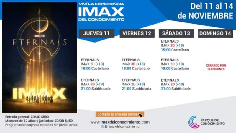 "Eternals" y el Universo Marvel continúan en el IMAX