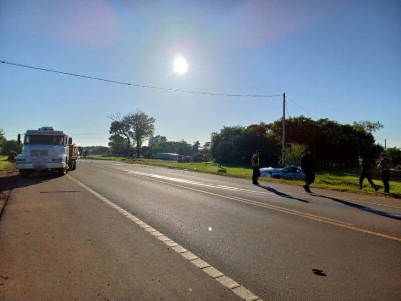 Choque fatal en Cerro Azul: un hombre murió y hay otro en grave estado