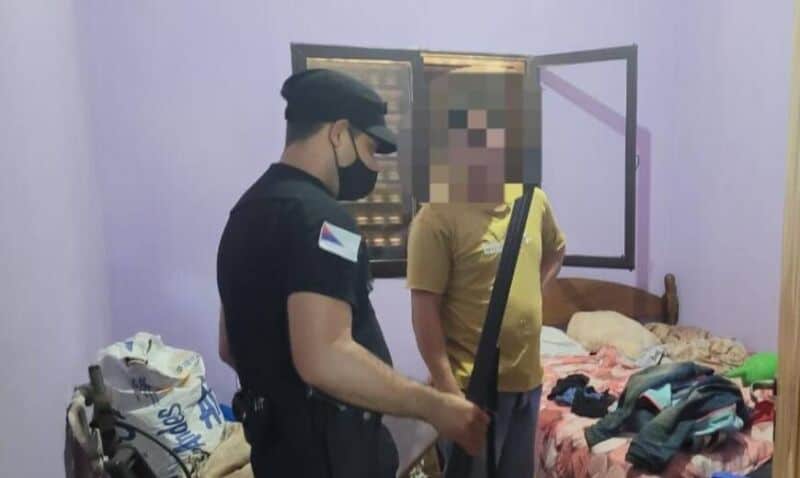 Mojón Grande: fue detenido por atemorizar a su hermana e incumplir una medida judicial