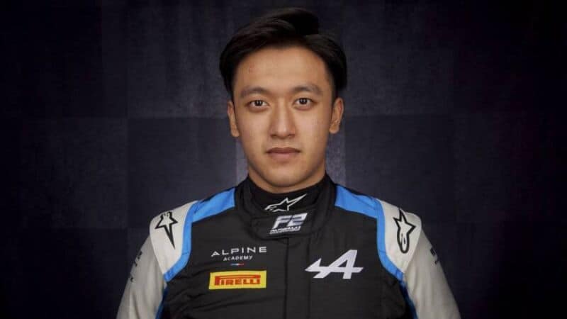 Guanyu Zhou se convertirá en el primer piloto chino de la Fórmula 1