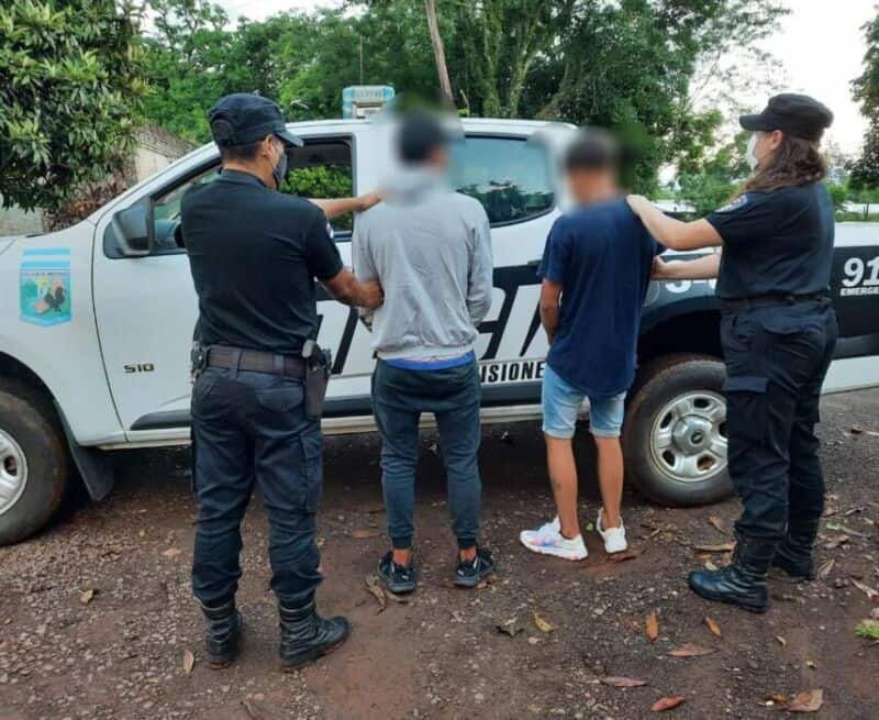 Bonpland: detuvieron a dos jóvenes implicados en un raid delictivo