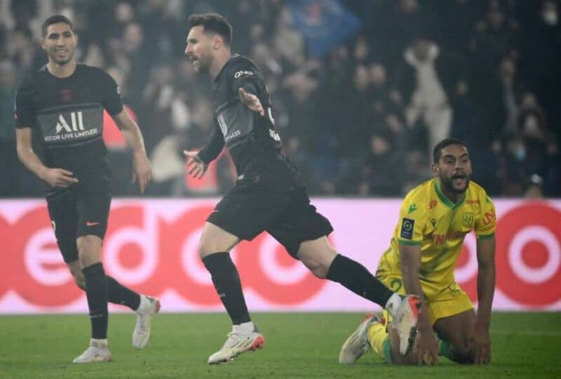 Messi marcó por primera vez en la Ligue 1 con el PSG