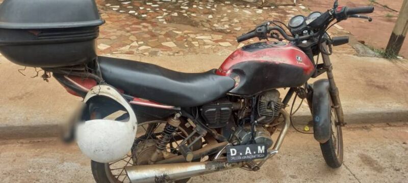 Recuperaron una moto robada en Posadas