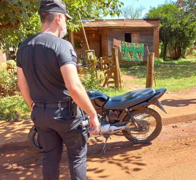 En operativos de seguridad dentro de la provincia secuestraron motocicletas robadas