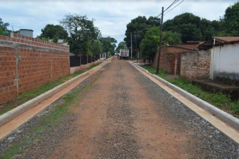 obras cordon cuneta en Posadas 2 - 1