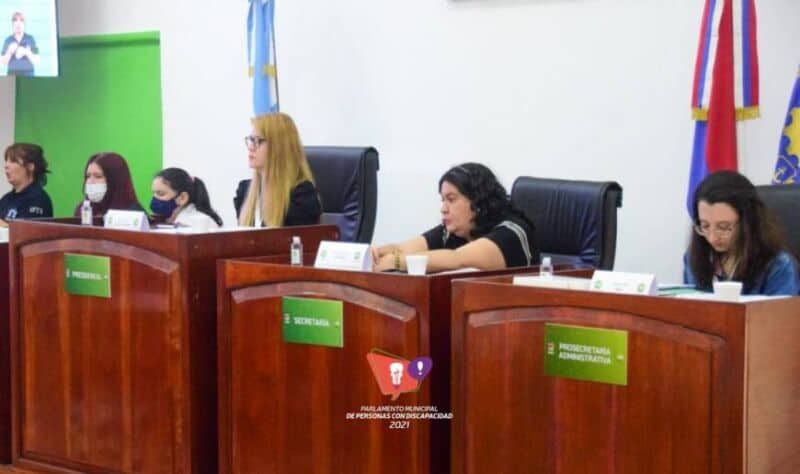 El Parlamento de las Personas con Discapacidad culminó con más de 20 proyectos