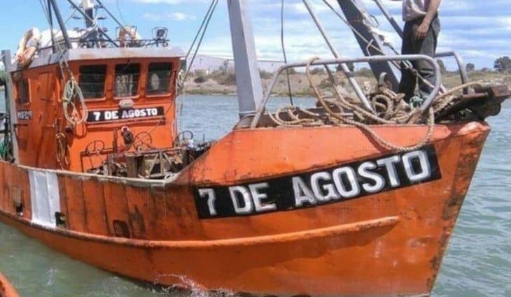 Encontraron muerto a uno de los tripulantes del pesquero que se hundió en Río Negro y hay otro desaparecido