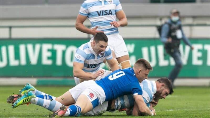 Los Pumas vencieron a Italia en Treviso