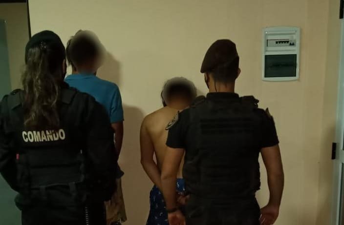 Piñalito Norte: robaron 10 mil pesos a un hombre a punta de cuchillo y terminaron presos