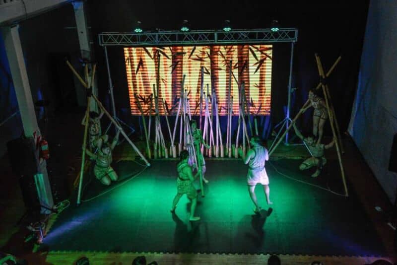 El circo y el muralismo, los protagonistas del cierre del Nodo MICA Misiones