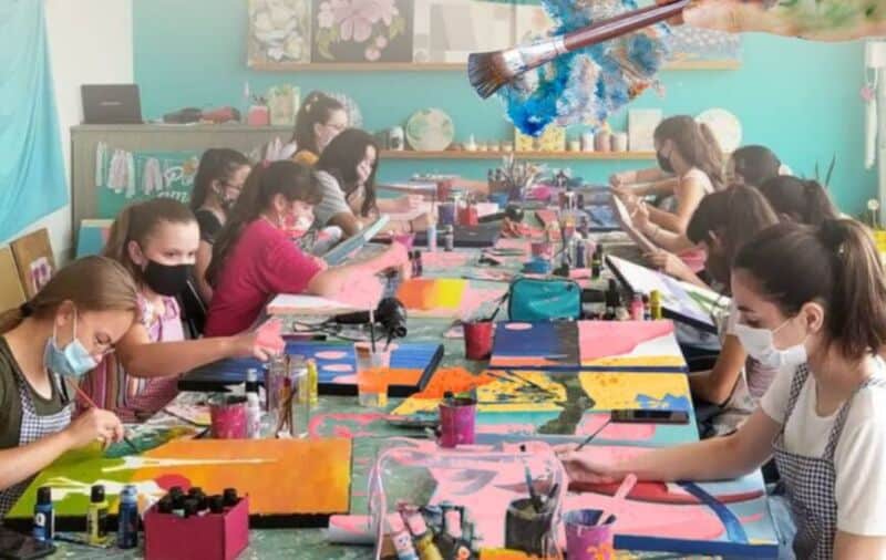 Este domingo, taller de pintura “Por amor al arte” en el Paseo de la Infancia de Campo Grande