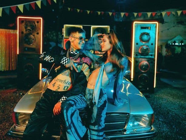 Tini y L-Gante presentaron su nueva canción, "Bar"