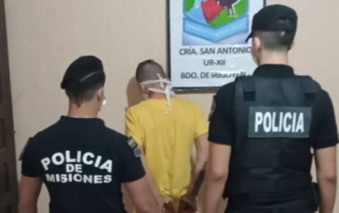 San Antonio: capturaron a prófugo de la Justicia acusado de herir a su ex pareja de un balazo