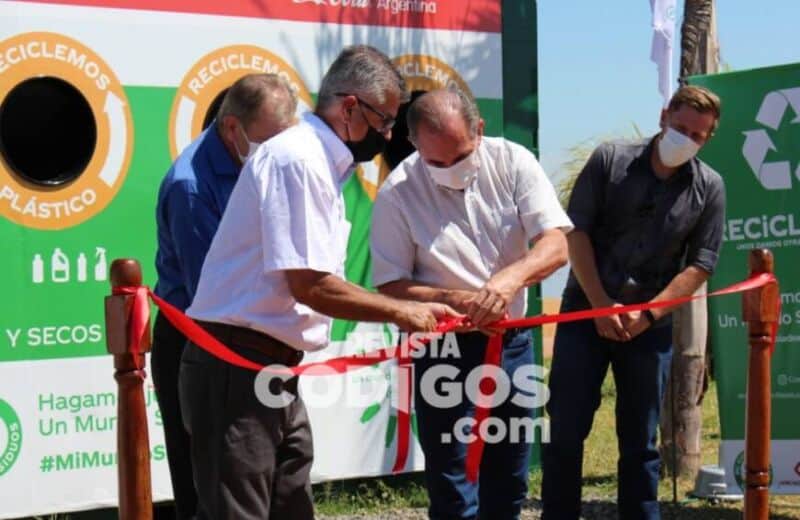 Inauguraron un nuevo Ecopunto en la playa Costa Sur de Posadas