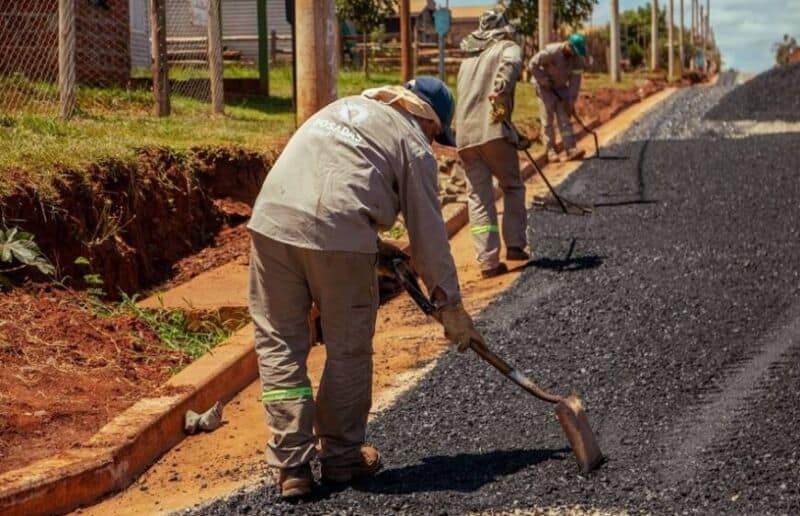 Culminaron obras de asfalto en cercanías al autódromo Rosamonte de Posadas