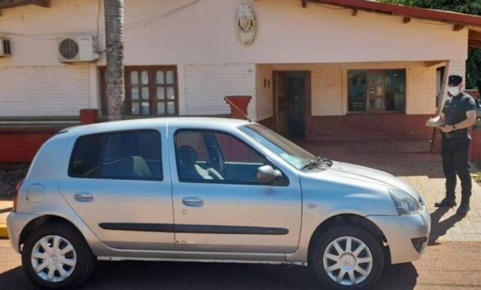 Secuestraron un automóvil con el motor y chasis adulterado en San Vicente