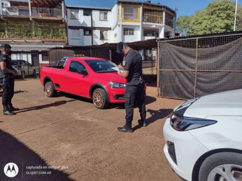 Tras un rápido accionar, la Policía recuperó un auto robado en Posadas