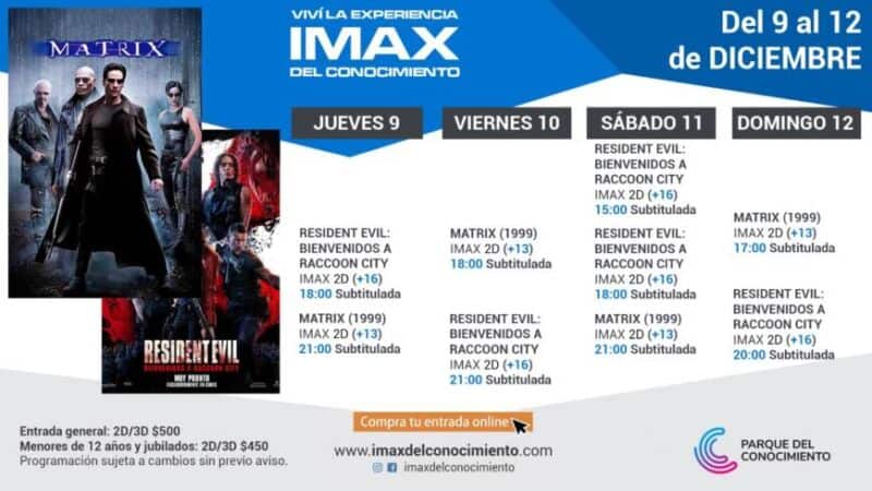cartelera IMAX - 5