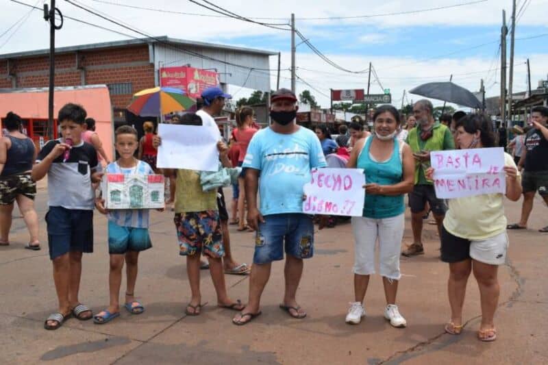 Itaembé Miní: la Defensoría del Pueblo logró mediar en un corte de vecinos del barrio “Las Tacuaritas”