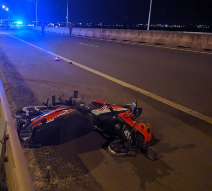 Motociclista falleció tras despistar en Costanera Sur de Posadas