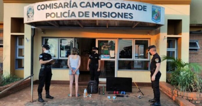 Allanaron una vivienda en Campo Grande y recuperaron varios objetos robados: una mujer detenida