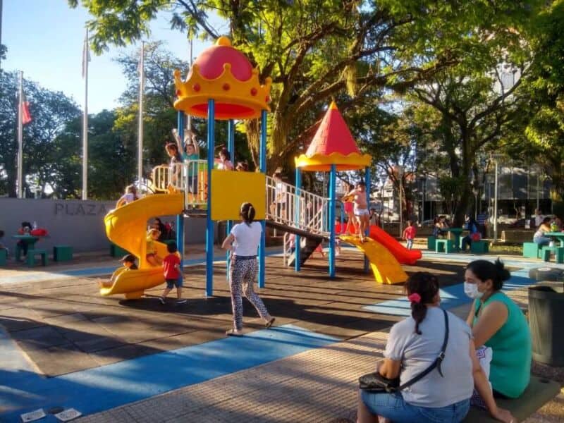 Habilitaron las refacciones de la plaza San Martín de Posadas