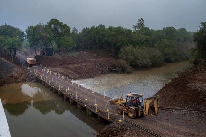 RP2: el puente provisorio sobre el arroyo Pindaytí se encuentra inhabilitado