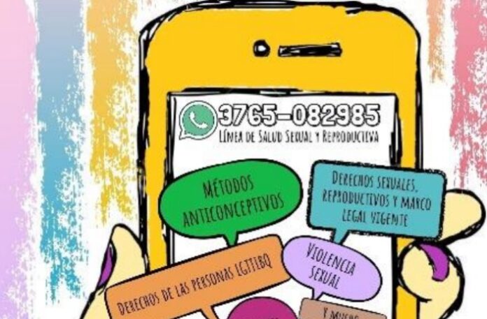 Desde hoy los misioneros pueden solicitar asesoramiento sobre salud sexual a través de WhatsApp