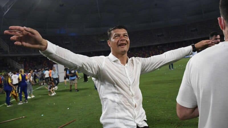 Battaglia: "Solamente quiero disfrutar este título y no pienso en mi continuidad"