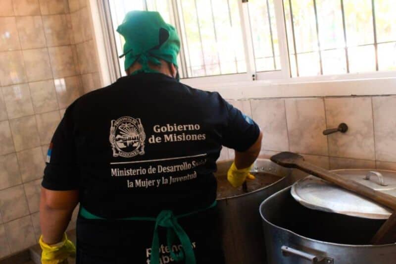 Posadas y Garupá: cocinas centralizadas prepararon más de cuatro millones y medio de raciones en el último año