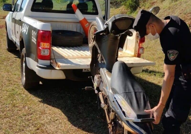 Policías recuperaron motocicletas robadas en Bernardo de Irigoyen y Apóstoles