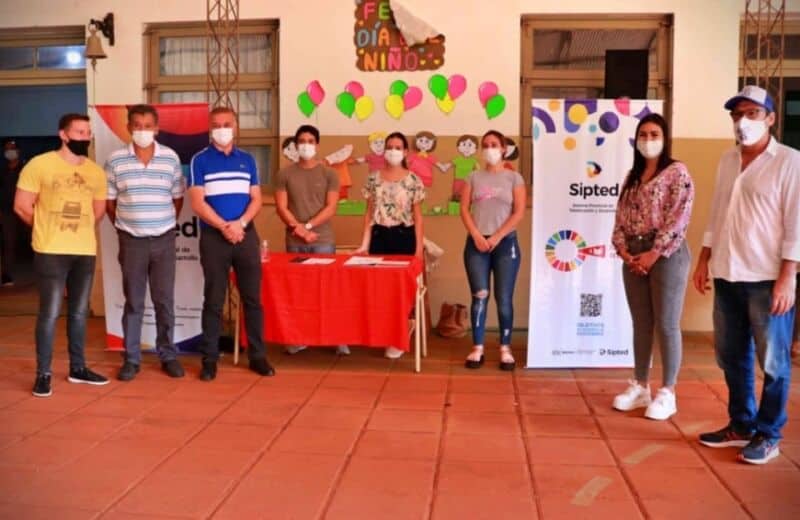 El PAS Interior desembarcó con sus servicios en la escuela 