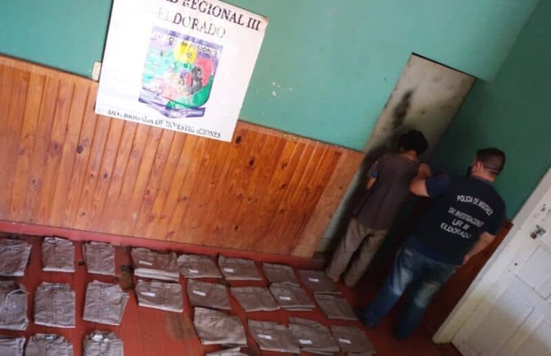 Aprehendieron a un hombre acusado de robar y comercializar varios elementos  en Eldorado