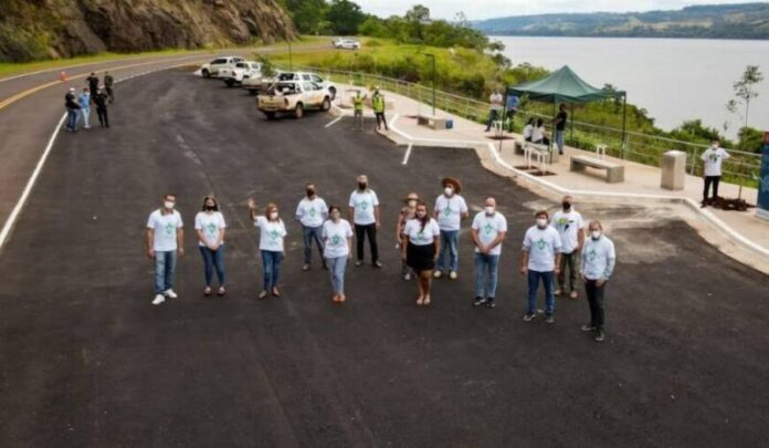 Panambí: inauguraron la primera obra del Programa de Embellecimiento de Rutas Provinciales