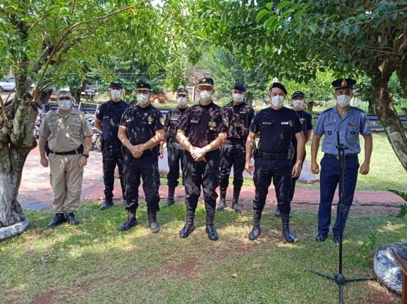 Realizaron ceremonias de cambios de autoridades en comisarías y divisiones de la Policía de Misiones