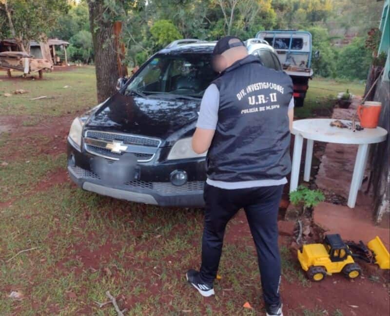 Una camioneta robada en Buenos Aires terminó secuestrada en Oberá