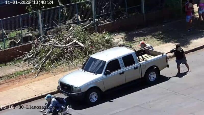 Posadas: las cámaras de seguridad frustraron el hurto de una camioneta