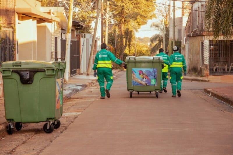 Se instalaron casi dos mil contenedores de residuos en barrios posadeños 1 2 - contenedores Posadas 2 - 1